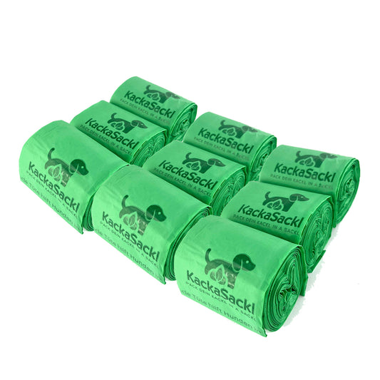 KackaSackl Premium Hundekotbeutel (1 Karton = 120 Rollen)